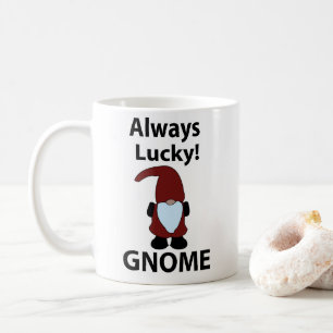 Gnome heeft altijd geluk koffiemok