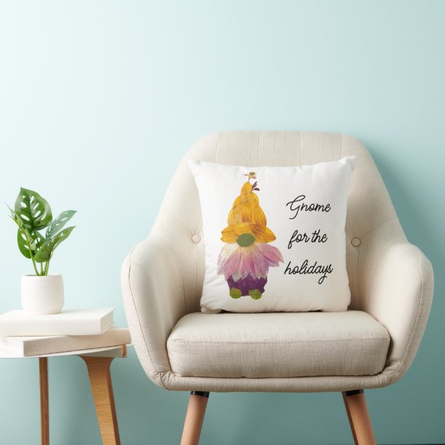 Gnome Holiday Pillow Kussen (Stoel)