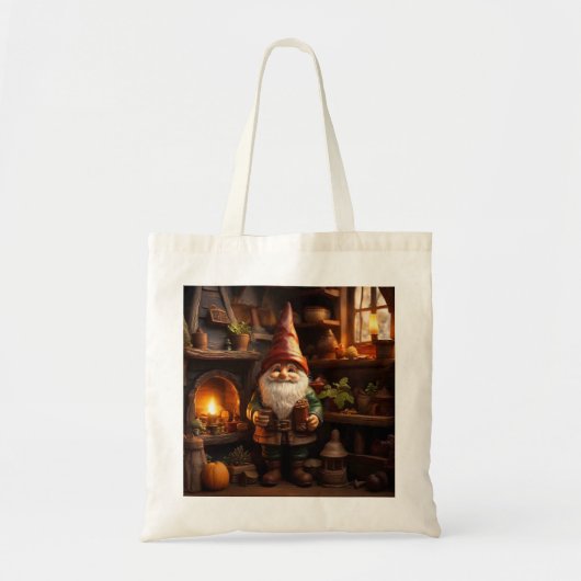 Gnome Home Tote Bag (Voorkant)