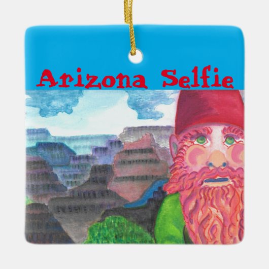 Gnome Keramisch Ornament (Voorkant)