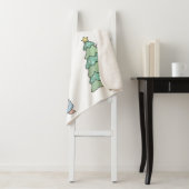 Gnome kerstbomen Modern Simple Sherpa Blanket Sherpa Deken (In situ)