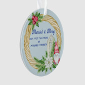 Gnome kerstversiering ornament (voorkant)