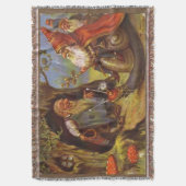 Gnome King Cozy Throw Blanket Deken (Voorkant Verticaal)