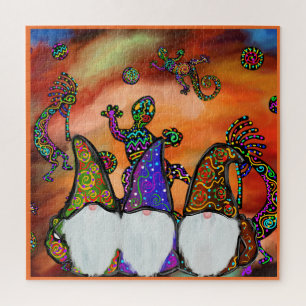 Gnome Kunst Legpuzzel