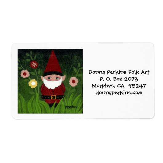 Gnome Labels (Voorkant)