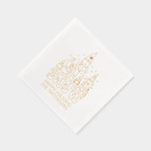 Gnome Laisser Neige Fêtes de Noël Personnalisé (Droite)