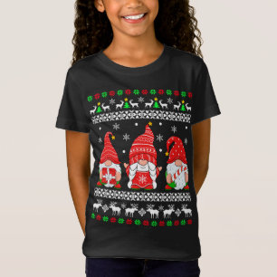 Gnome Lelijke Kerst Sweater Gnomen Kerst Paja T-shirt