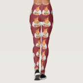 Gnome Leo Astrologie Signal Angel Leggings (Dos)