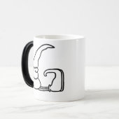 Gnome Letter "G" Morphing Mok (Voorkant links)