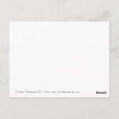 Gnome Liberation Front Briefkaart (Achterkant)