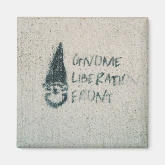 Gnome Liberation Front Magneet (Voorkant)