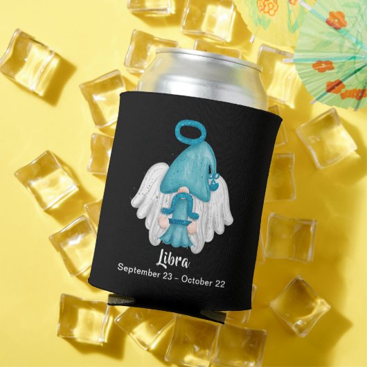 Gnome Libra Astrology Sign Angel Blikjeskoeler (Insitu Zomer)