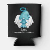 Gnome Libra Astrology Sign Angel Blikjeskoeler (Voorkant)