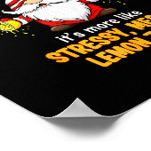 Gnome - Life Isn't So Much Easy Peasy Lemon Squeez Poster (Hoek)