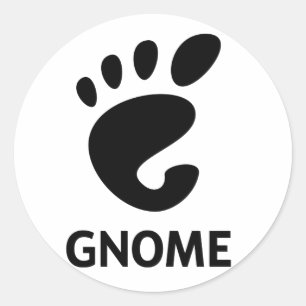 GNOME Logo Ronde Sticker