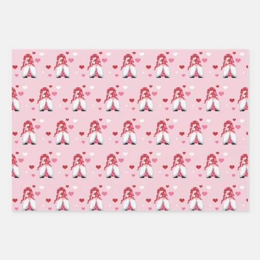 Gnome Love Inpakpapier Vel (Voorkant)