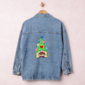 Gnome Macaron Cookies Pet en Cake Vrouwen Denim Jacket (Hangar)