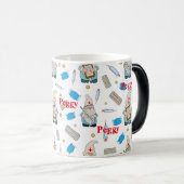 Gnome Médicale café Mug Infirmière médecin (Devant droit)