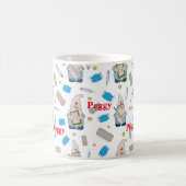 Gnome Médicale café Mug Infirmière médecin (Centre)