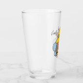 Gnome mignonne avec verre de tournesol (Droite)