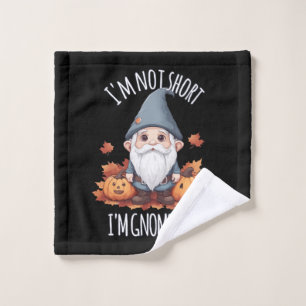 Gnome mignonne en automne