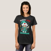 Gnome Nurses Love Shenanigans Nurse St Patricks Da T-shirt (Voorkant volledig)