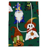 Gnome-o-Ween (groot) cadeautas (Achterkant)
