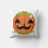 Gnome on Halloween Kussen (Achterkant)