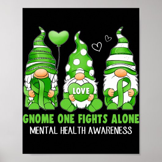 Gnome One vecht alleen maar om geestesziekte Poster (Voorkant)