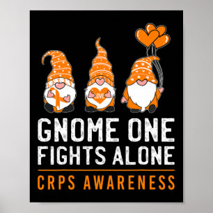 Gnome One Vecht Alleen Rsd Crps Bewustzijn Oranje Poster