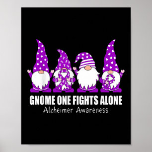 Gnome One vecht alleen tegen Heimer Awareness Paar Poster