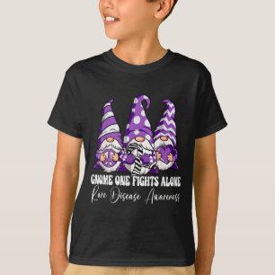 Gnome One Vecht Alleen Zeldzame Overlevende Ontwer T-shirt