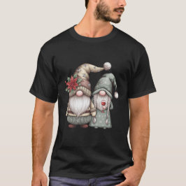 Gnome paar Kerstmis T-shirt