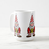 Gnome Père Noël Mug (Devant gauche)