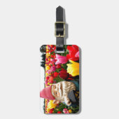 Gnome Petals Bagagelabel (Voorkant verticaal)