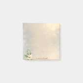 Gnome Pine Tree Gold-feestdag Post-it® Notes (Voorkant)