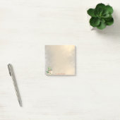 Gnome Pine Tree Gold-feestdag Post-it® Notes (Kantoor)
