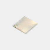 Gnome Pine Tree Gold-feestdag Post-it® Notes (Schuin)