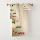 Gnome, Pine Tree, Snowflakes, Gold Christmas (En situation)
