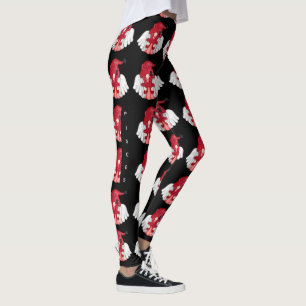 Gnome Pisces Astrologie Signal Angel Leggings