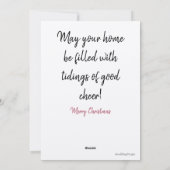 Gnome pour la carte des Fêtes (Dos)