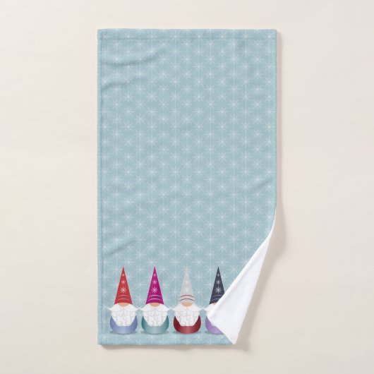 Gnome pour les Holidays (Serviette à main)