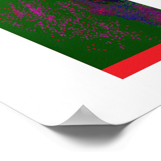 Gnome Quilted Pattern Poster (Coin)