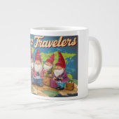 Gnome Reizigers Mok: Extra Grote Beker (Voorkant rechts)