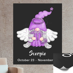 Gnome Schorpioen Astrologie Sterrenbeeld Engel 40 Poster