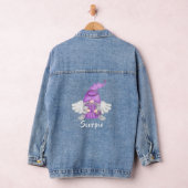 Gnome Schorpioen Astrologie Teken Engel Vrouwen Denim Jacket (Hangar)