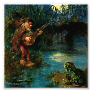 “Gnome Serenade” door Heinrich Schlitt Foto Afdruk
