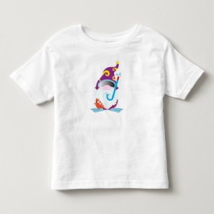 Gnome Snorkeling Funny Beach Kinder Shirts
