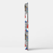 Gnome Snowflake Illustraties kerstpatroon Case-Mate iPhone Case (Achterkant / Rechts)