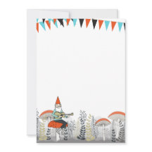 Gnome Spelen Guitar Uitnodiging